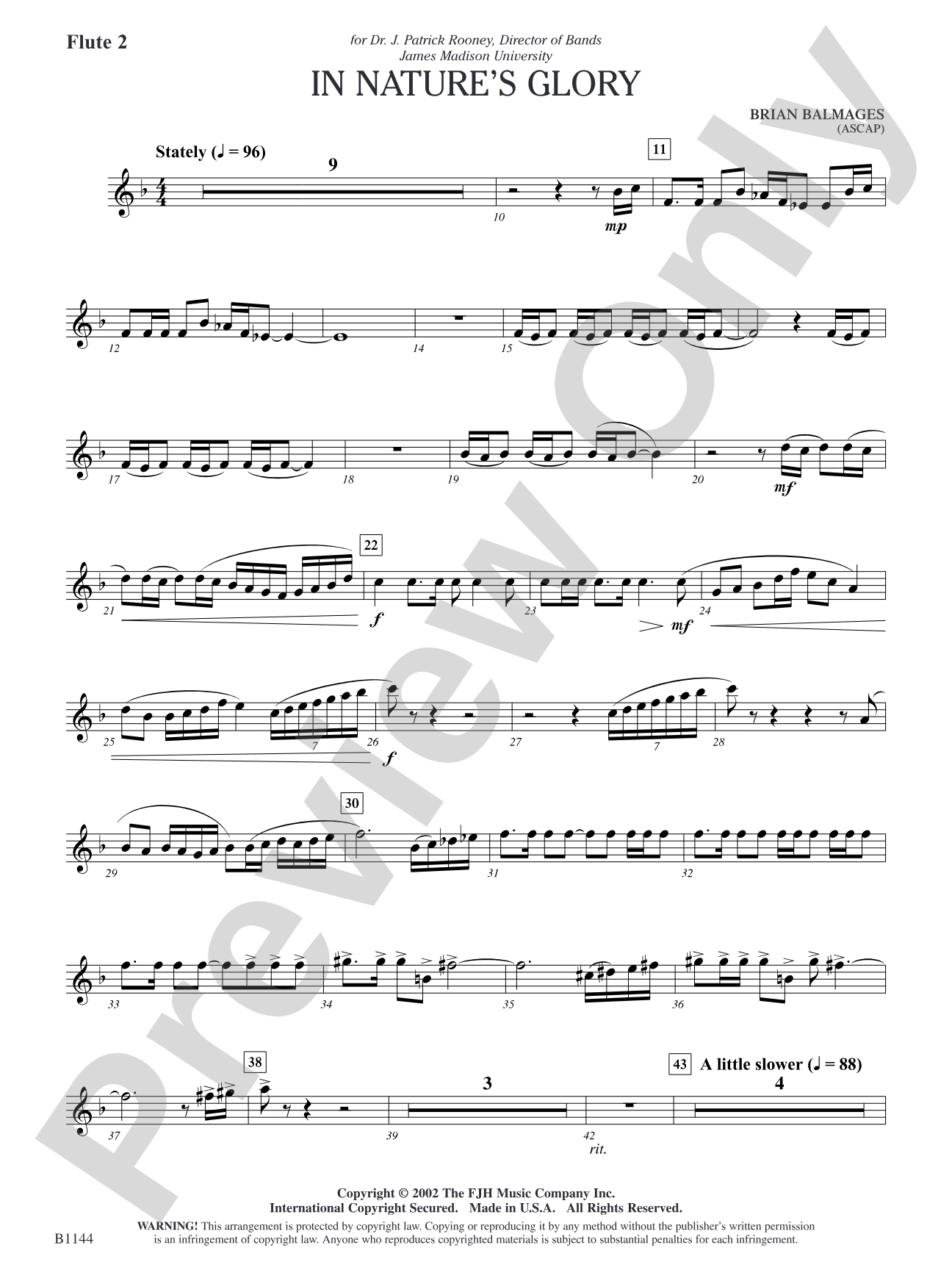 In Nature's Glory: Flute 2