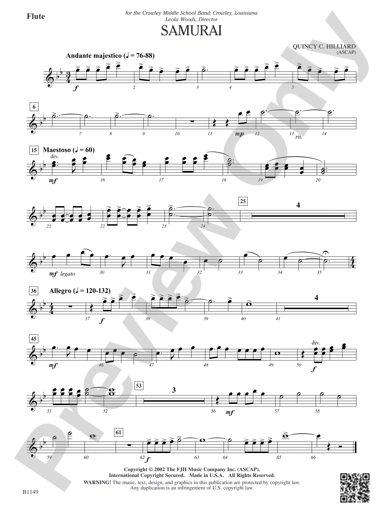 Samurai: Flute