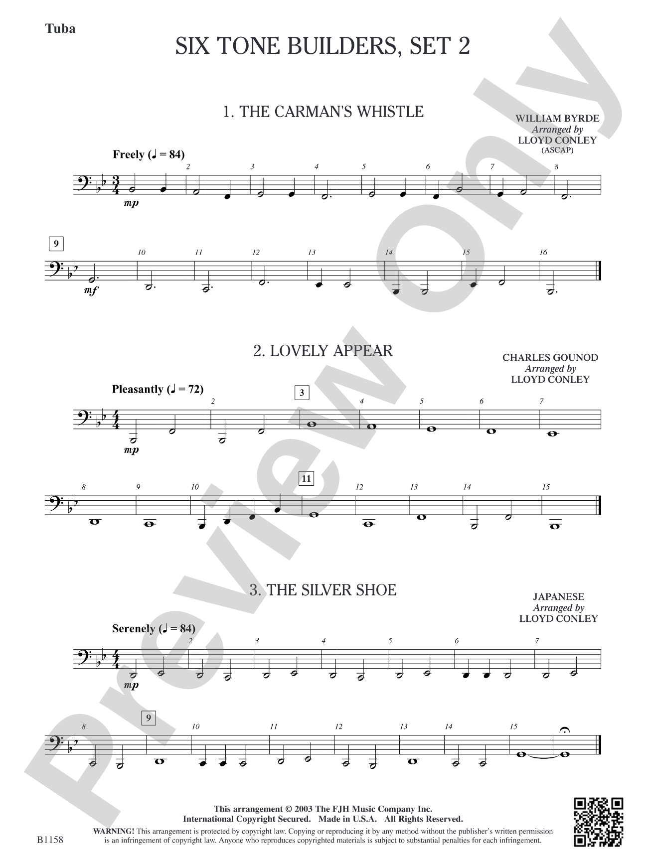 Six Tone Builders, Set 2: Tuba