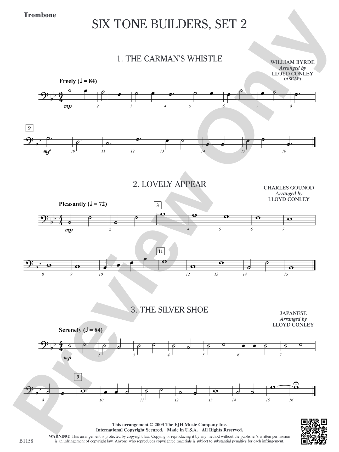 Six Tone Builders, Set 2: Trombone