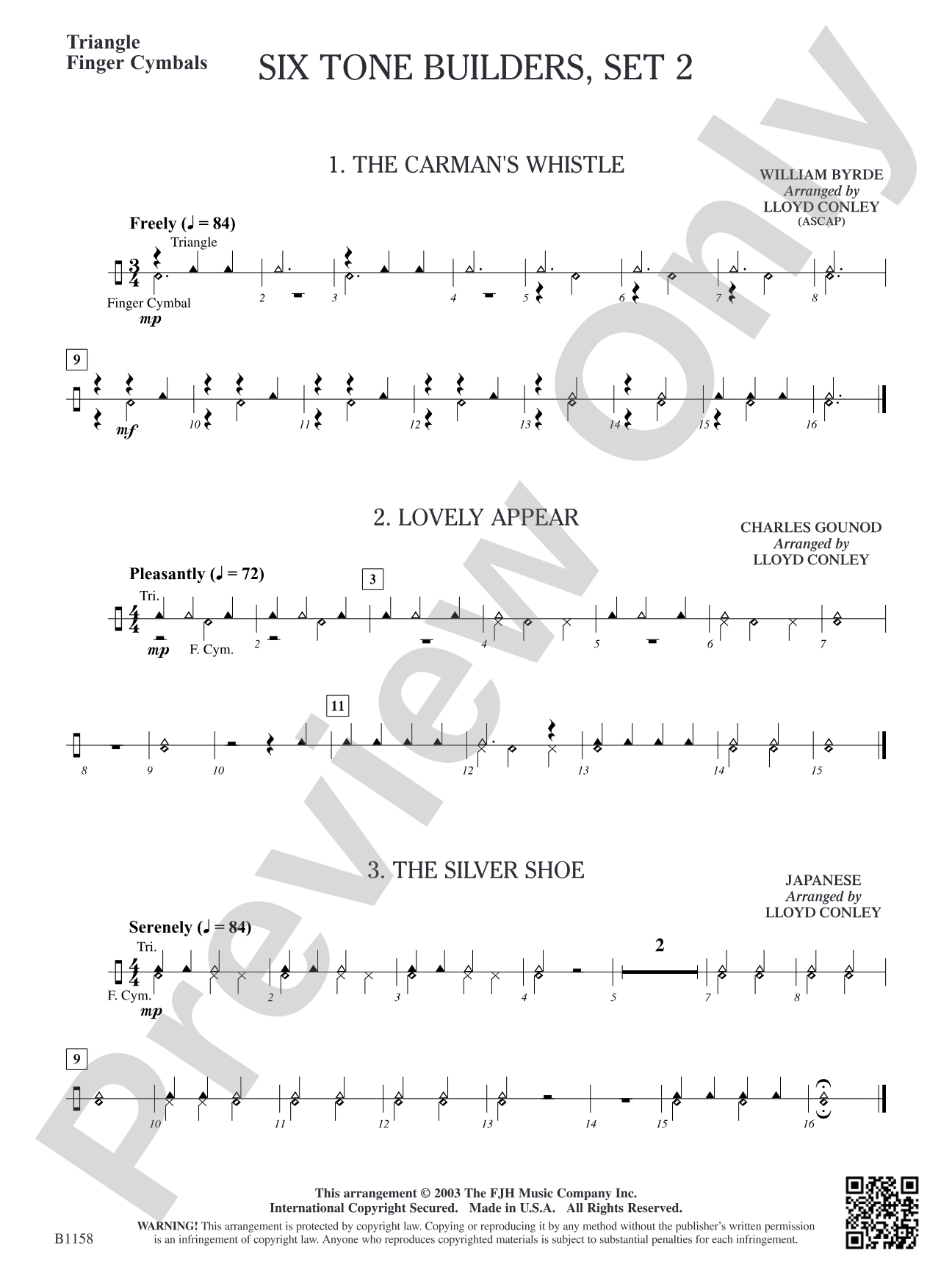 Six Tone Builders, Set 2: Triangle