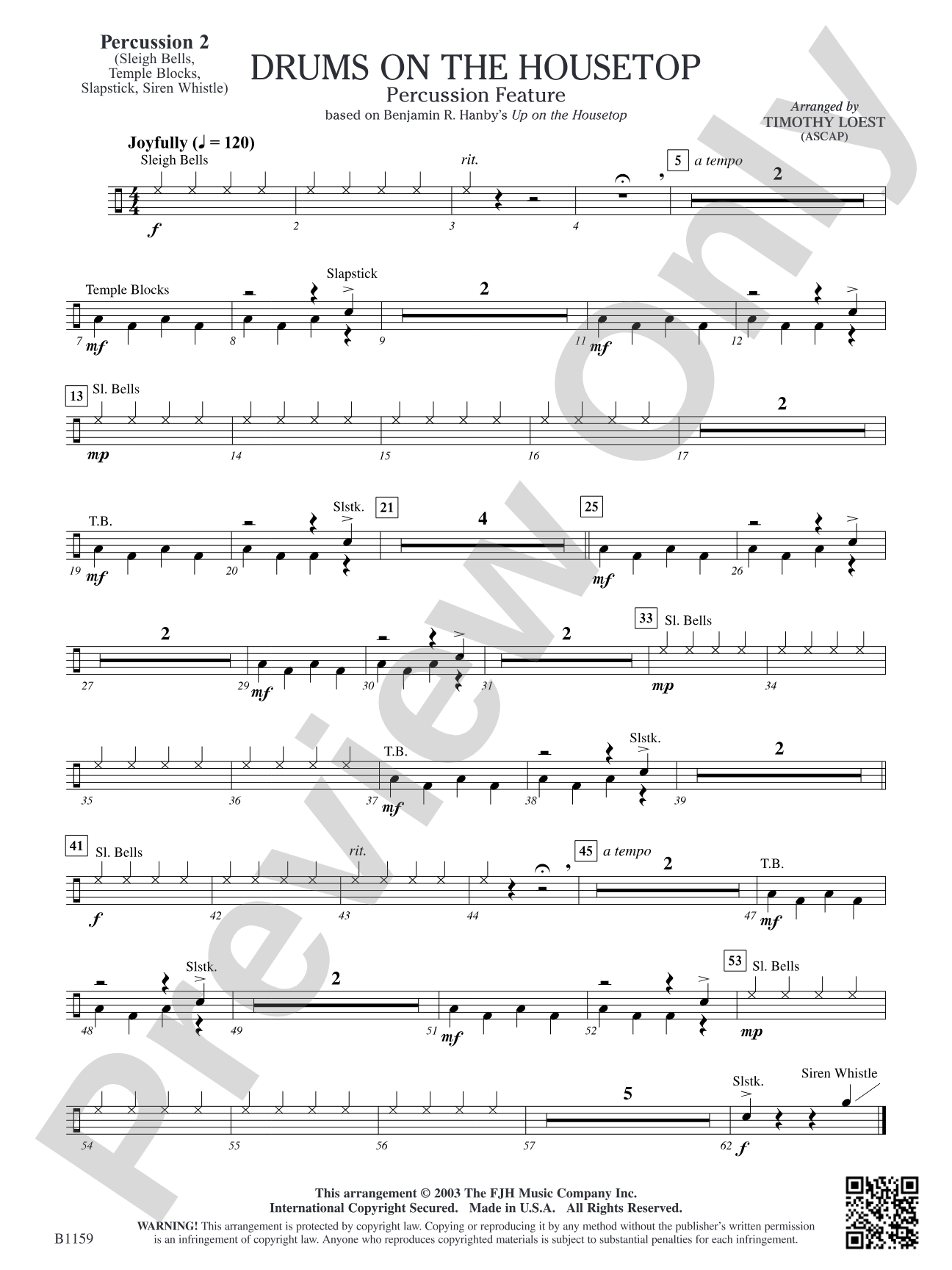 Drums on the Housetop: Percussion 2