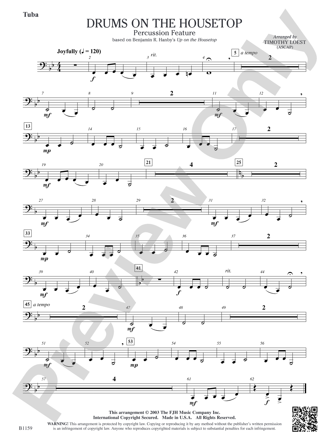 Drums on the Housetop: Tuba
