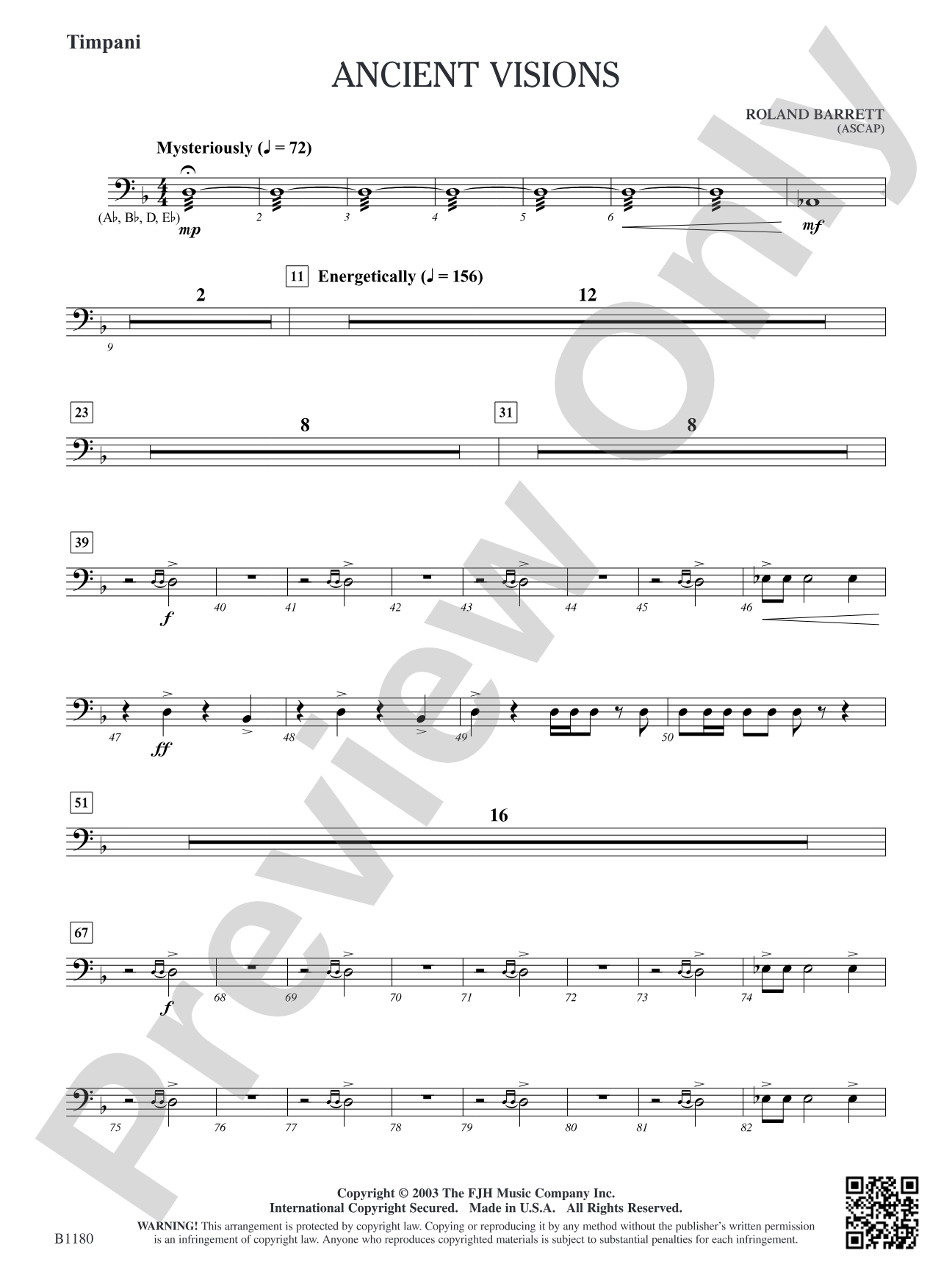 Ancient Visions: Timpani