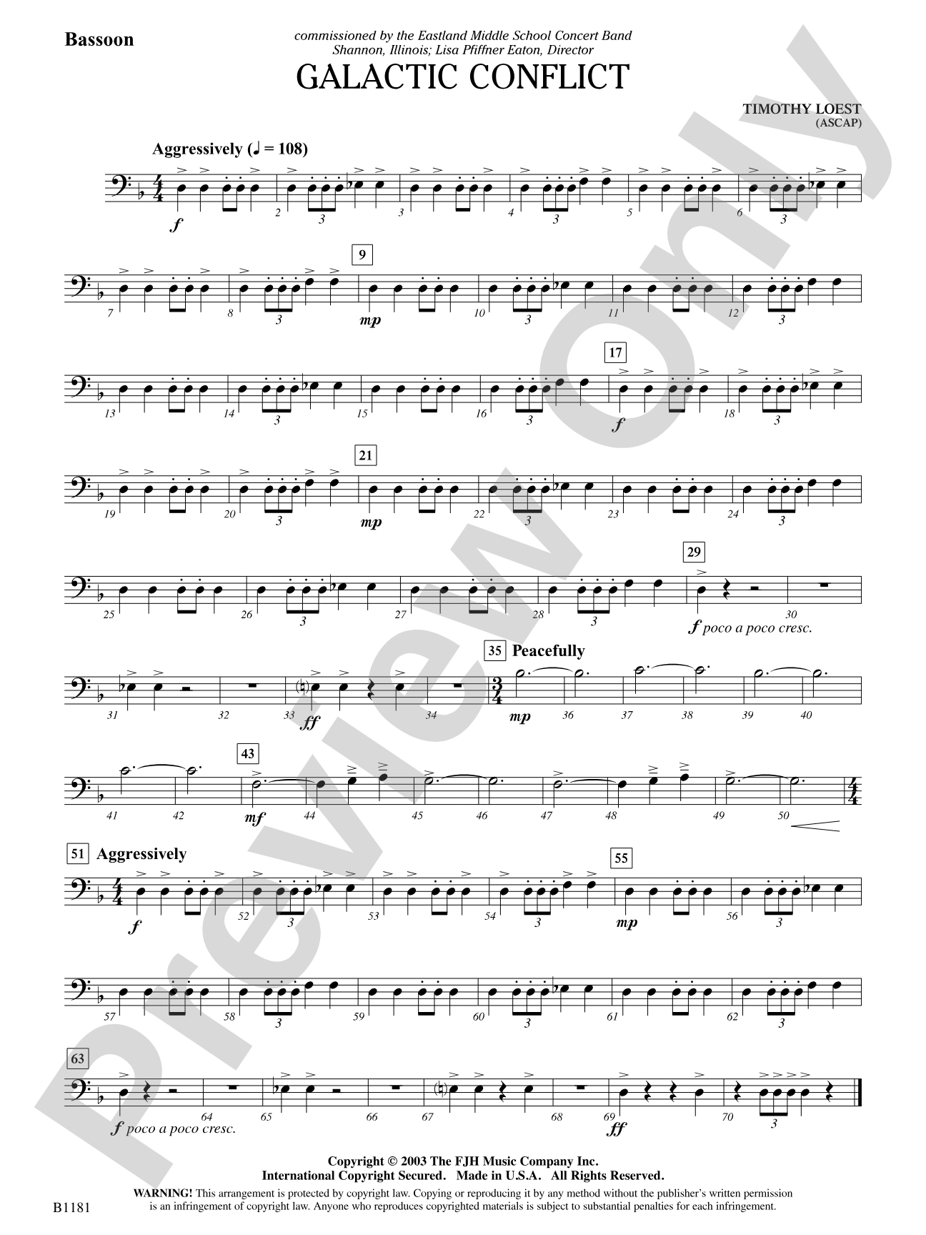 Galactic Conflict: Bassoon
