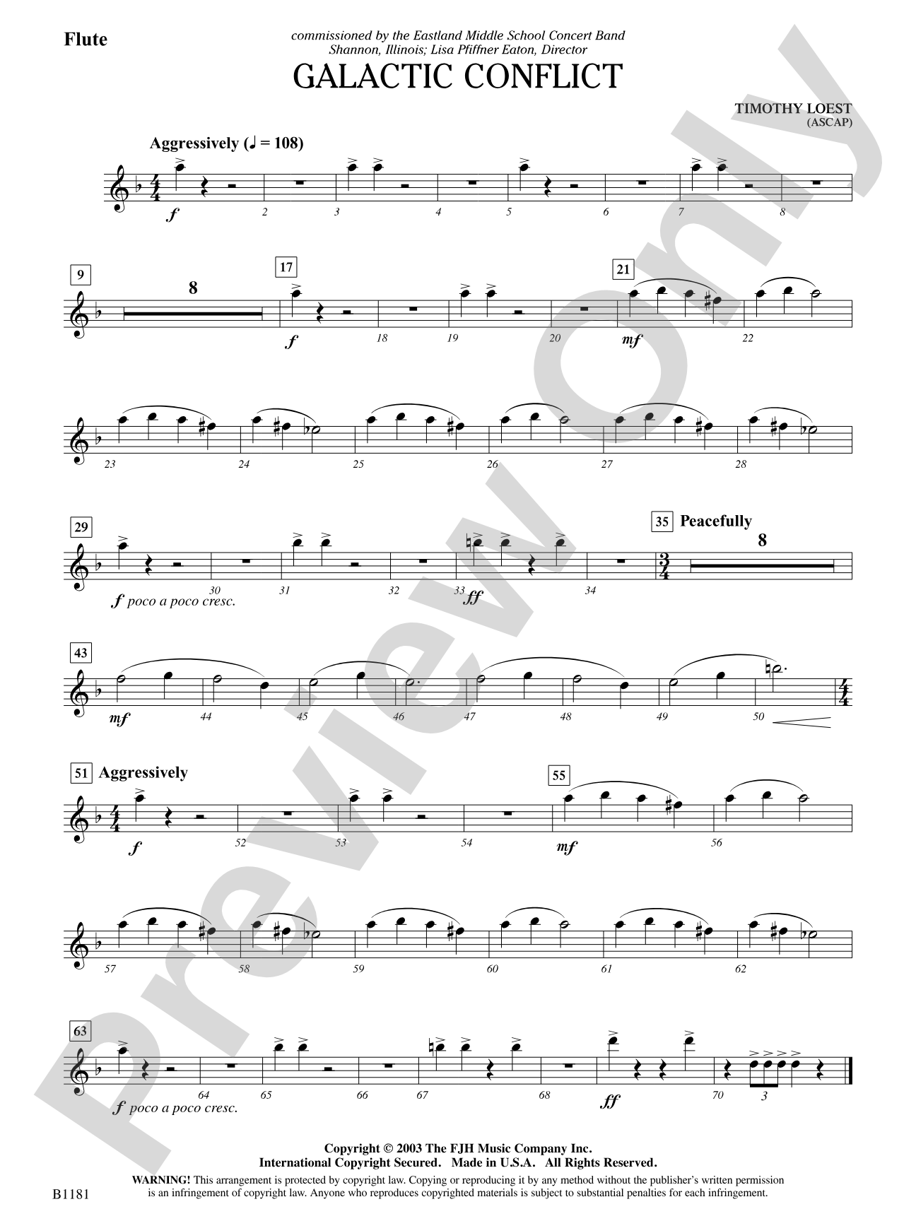 Galactic Conflict: Flute