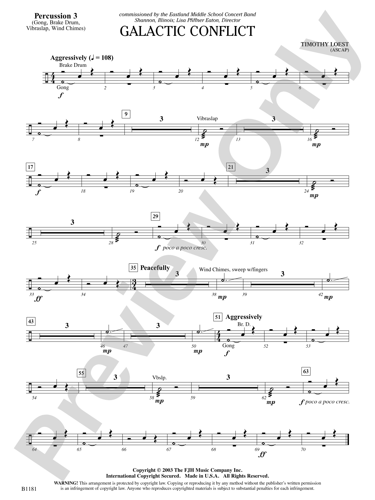 Galactic Conflict: Percussion 3