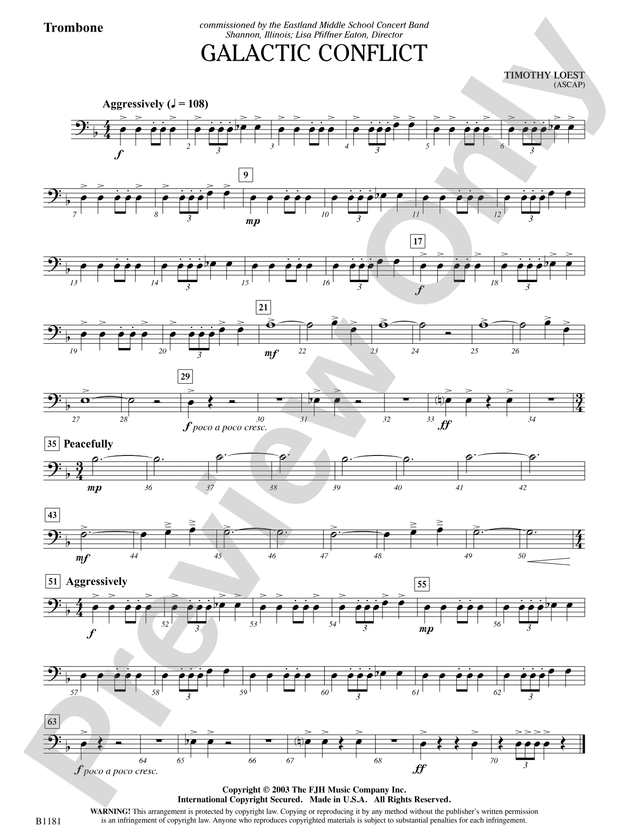 Galactic Conflict: Trombone