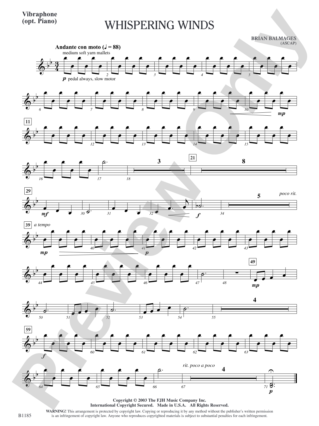 Whispering Winds: Vibraphone