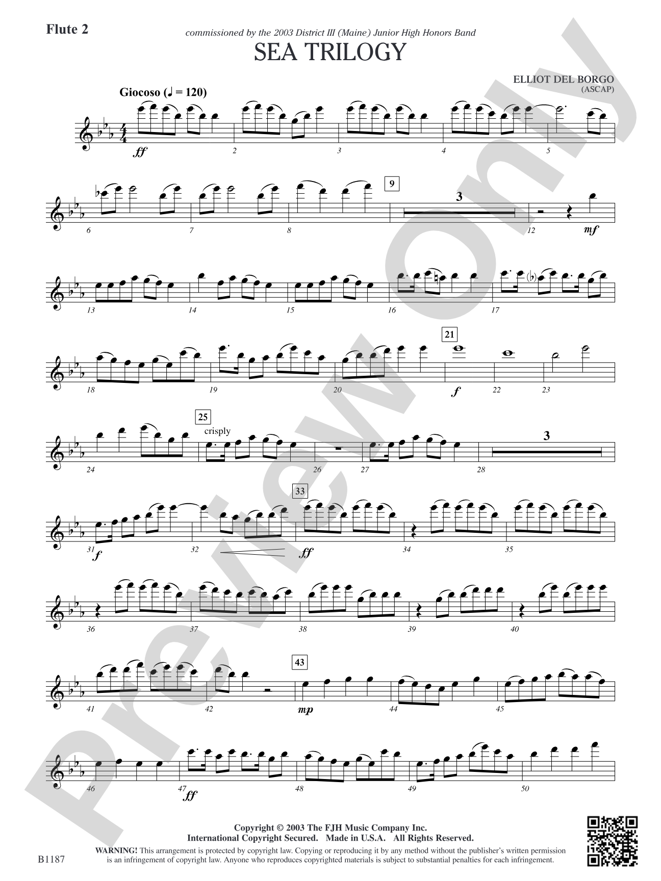 Sea Trilogy: Flute 2