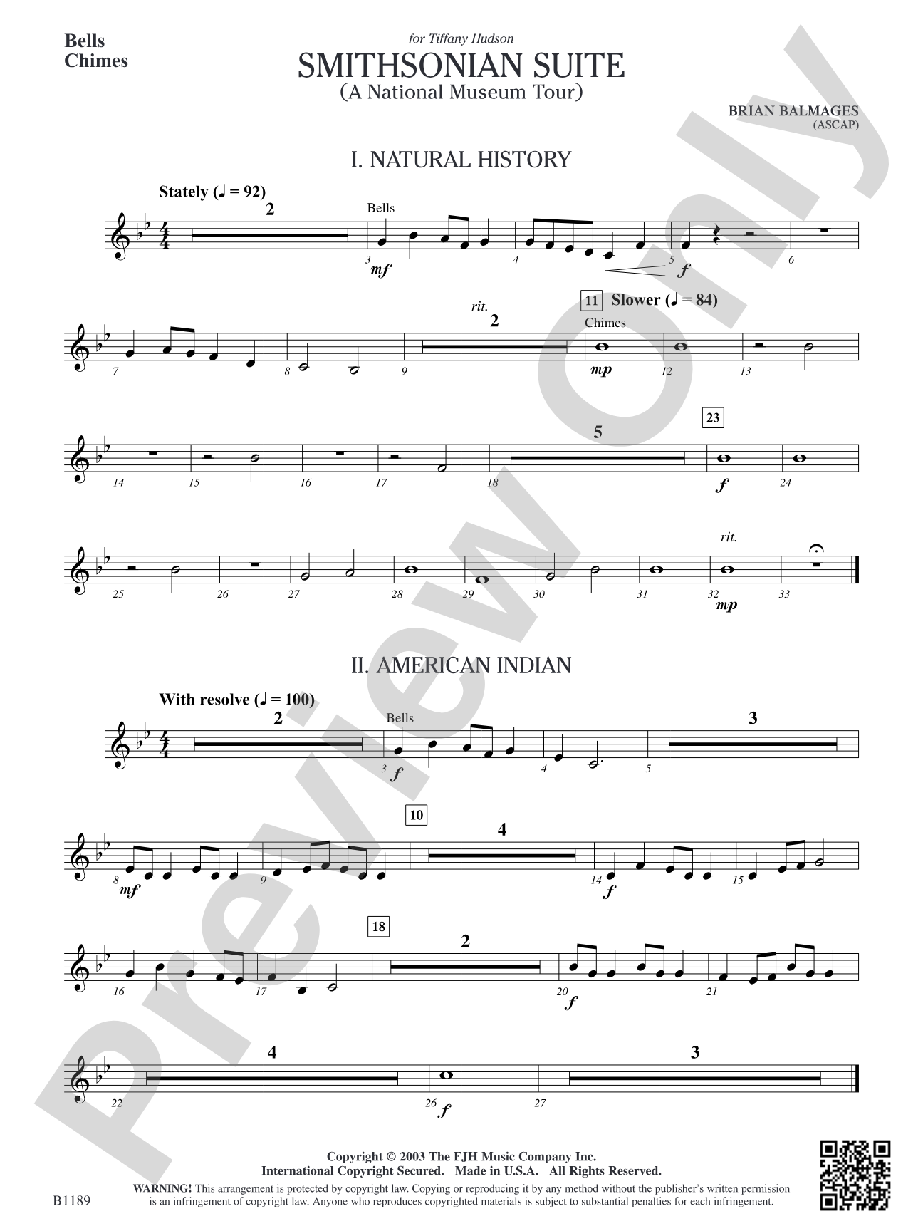 Smithsonian Suite: Bells/Chimes