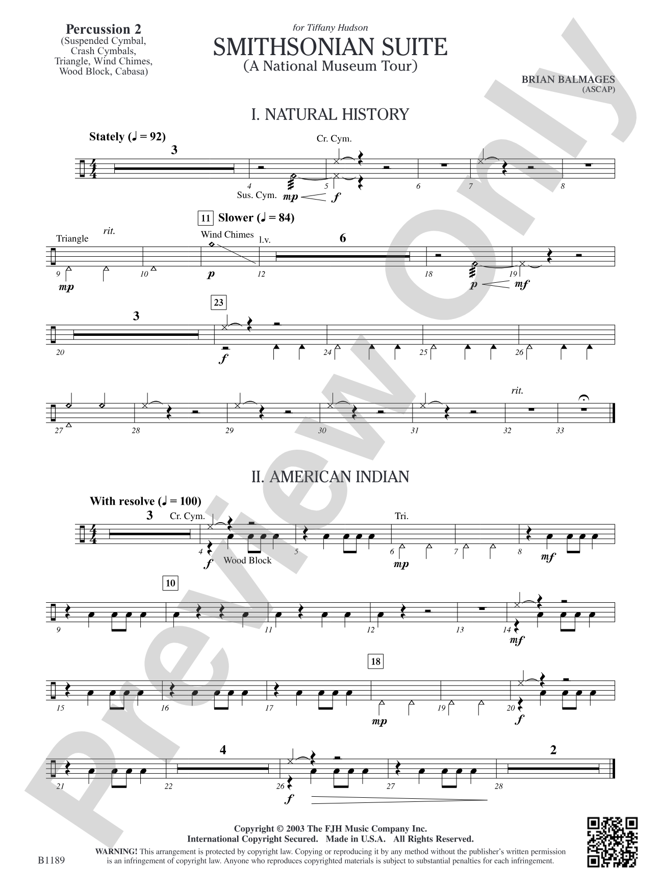 Smithsonian Suite: Percussion 2