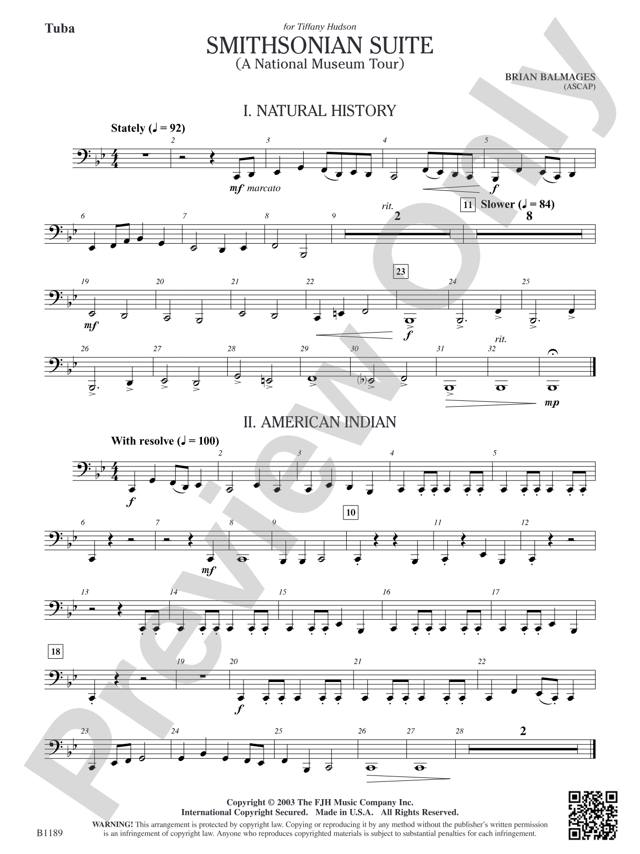 Smithsonian Suite: Tuba