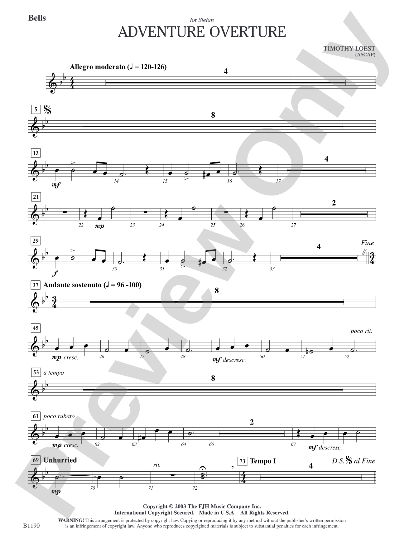 Adventure Overture: Bells
