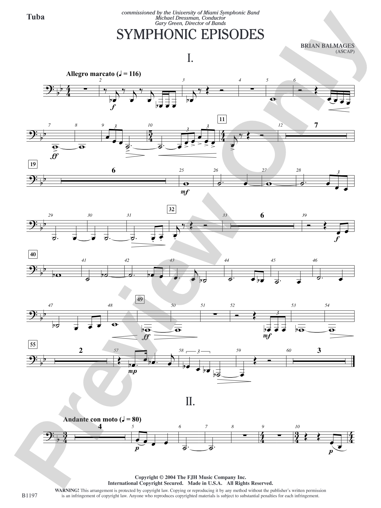Symphonic Episodes: Tuba