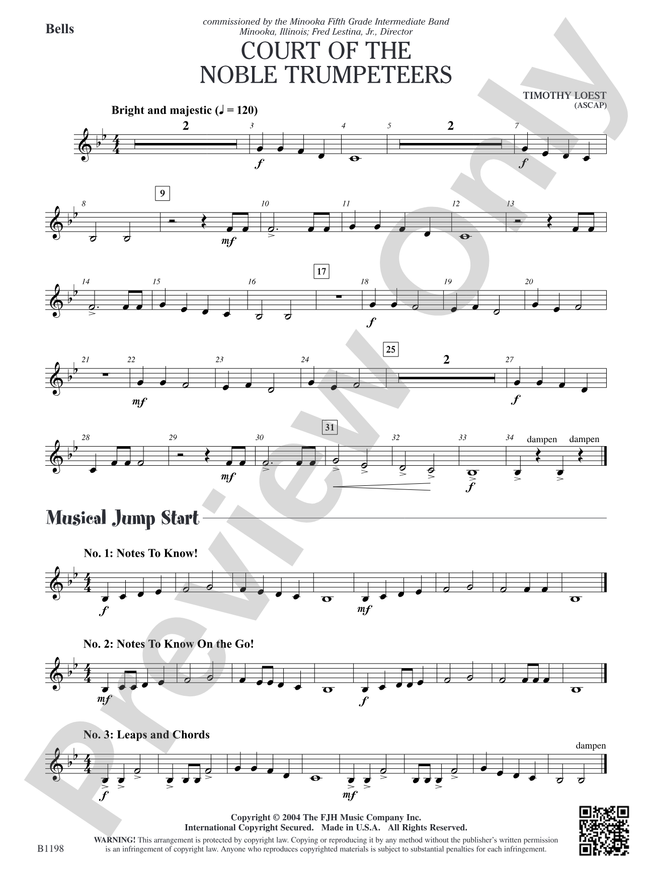 Court of the Noble Trumpeteers: Bells
