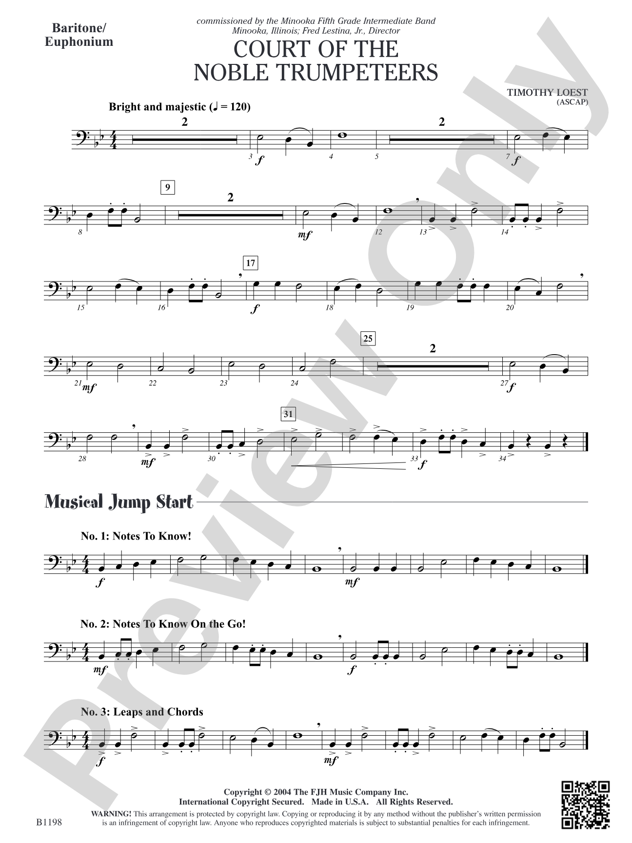 Court of the Noble Trumpeteers: Baritone/Euphonium