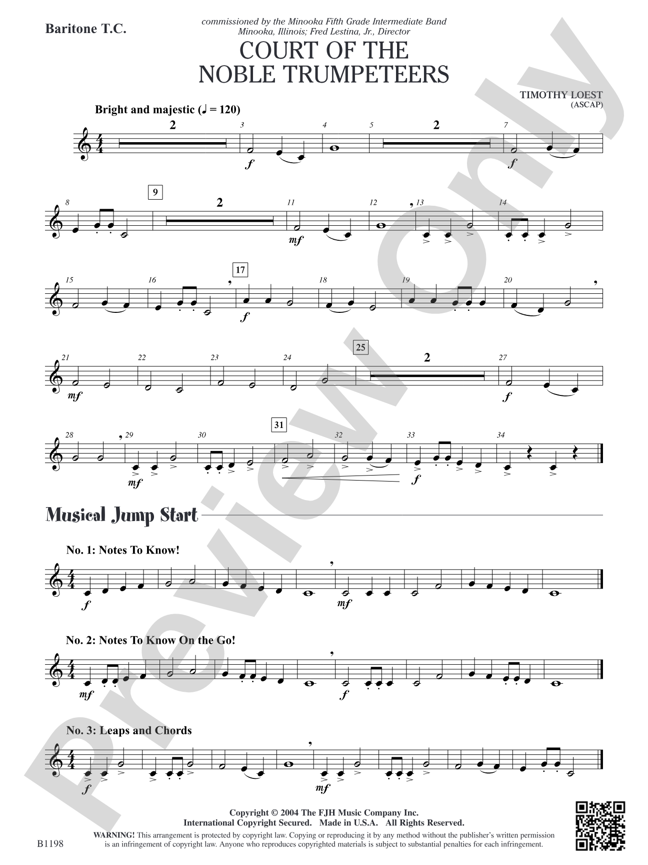 Court of the Noble Trumpeteers: Baritone T.C.