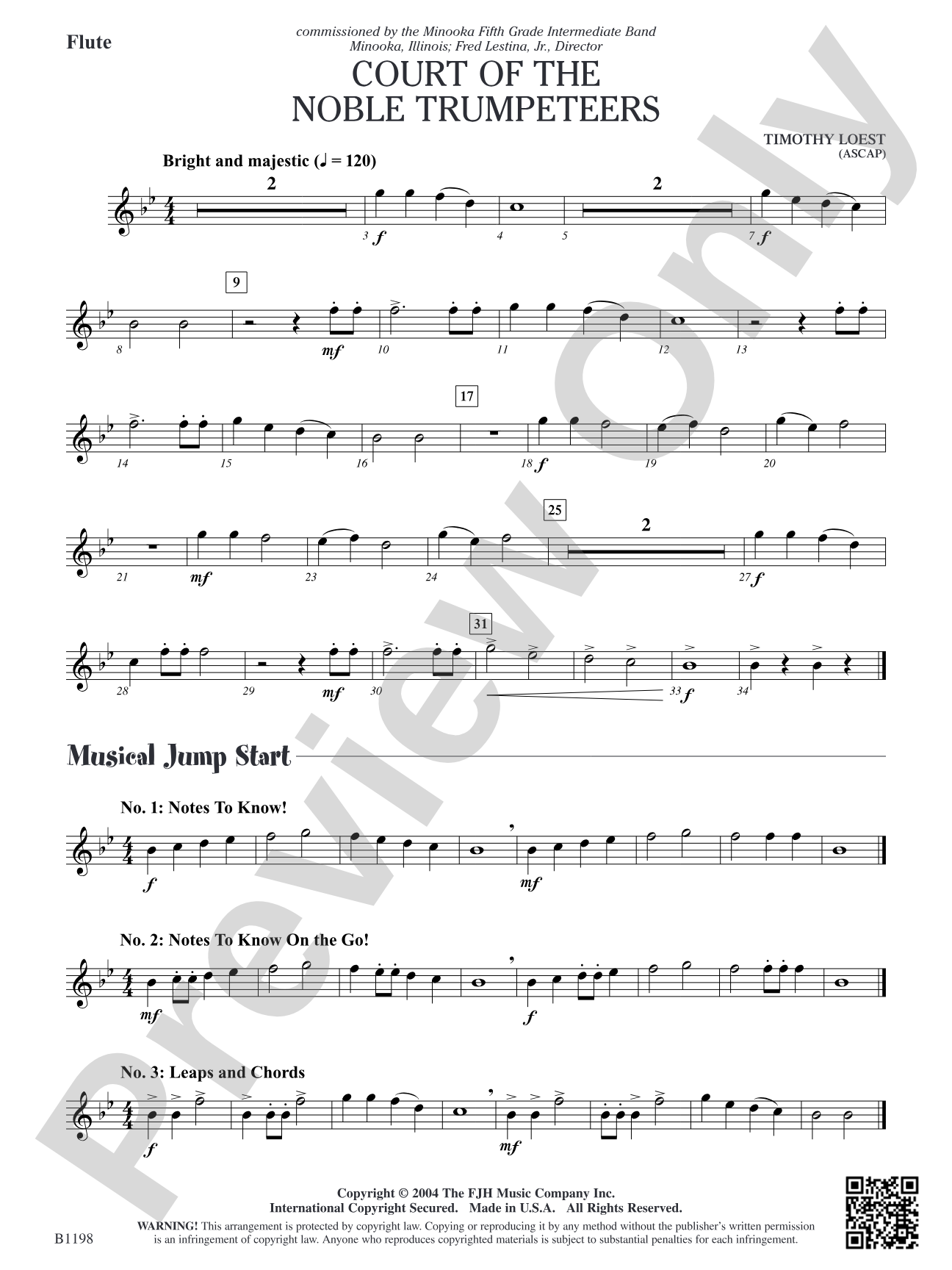 Court of the Noble Trumpeteers: Flute