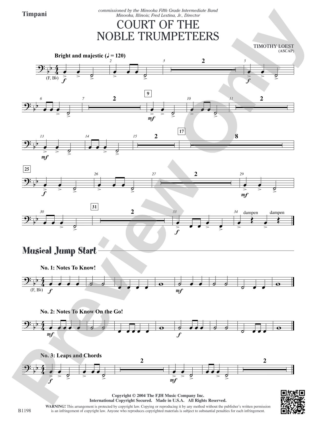 Court of the Noble Trumpeteers: Opt. Timpani
