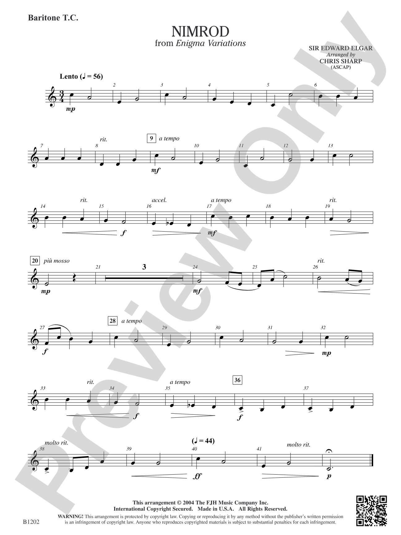Nimrod: Baritone T.C.