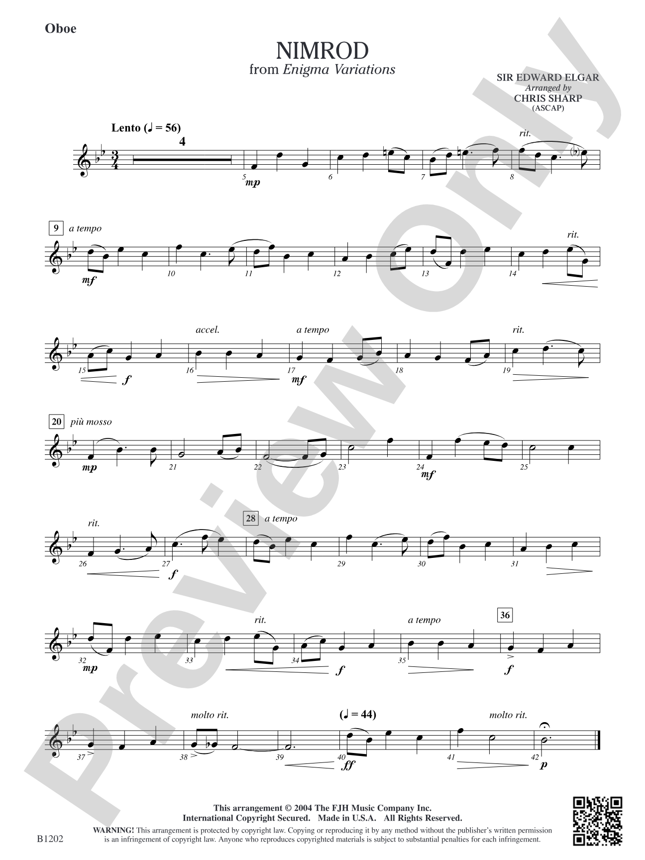 Nimrod: Oboe