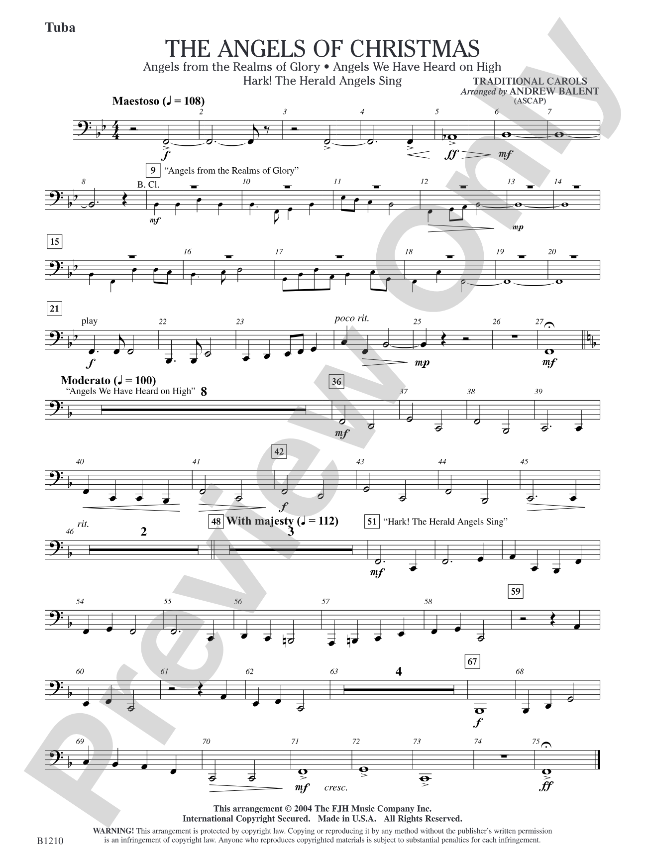 The Angels of Christmas: Tuba