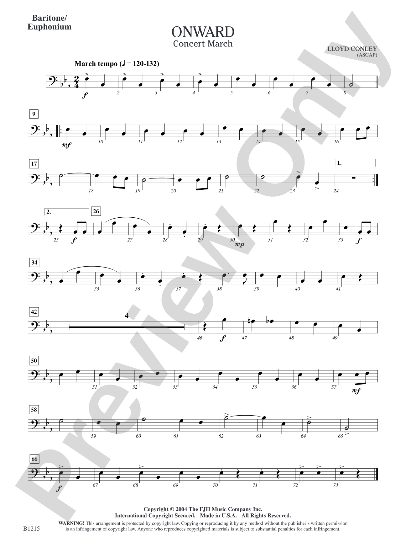 Onward: Baritone/Euphonium