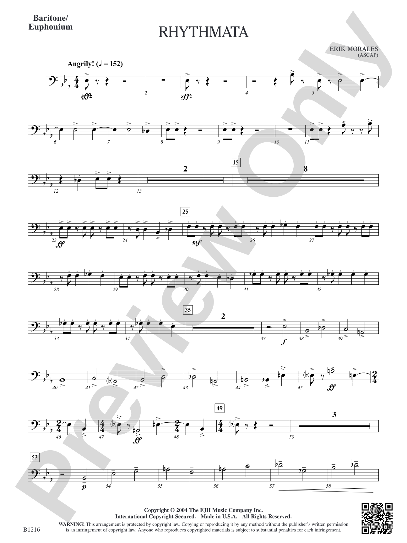 Rhythmata: Baritone/Euphonium