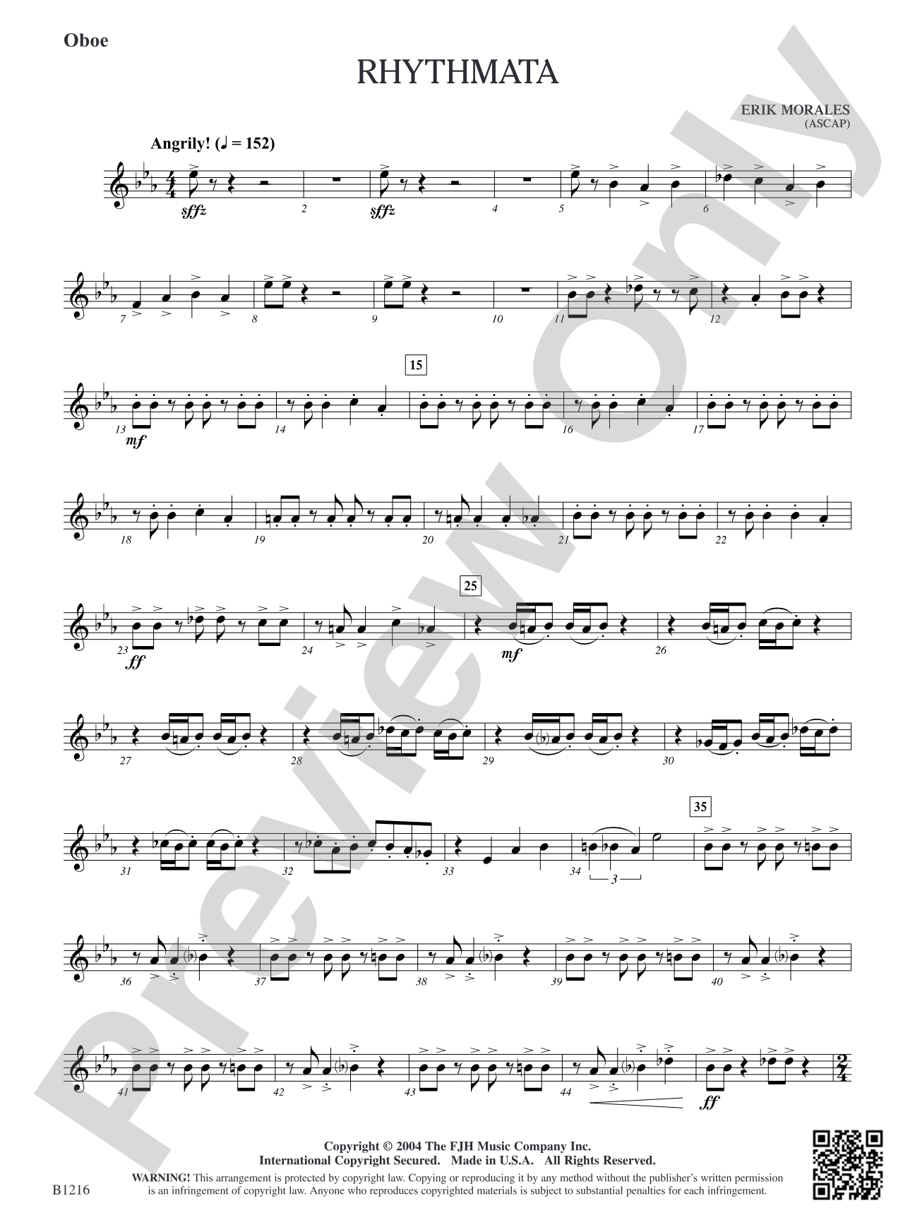 Rhythmata: Oboe
