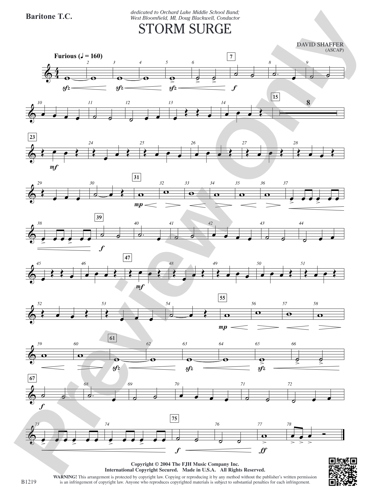 Storm Surge: Baritone T.C.