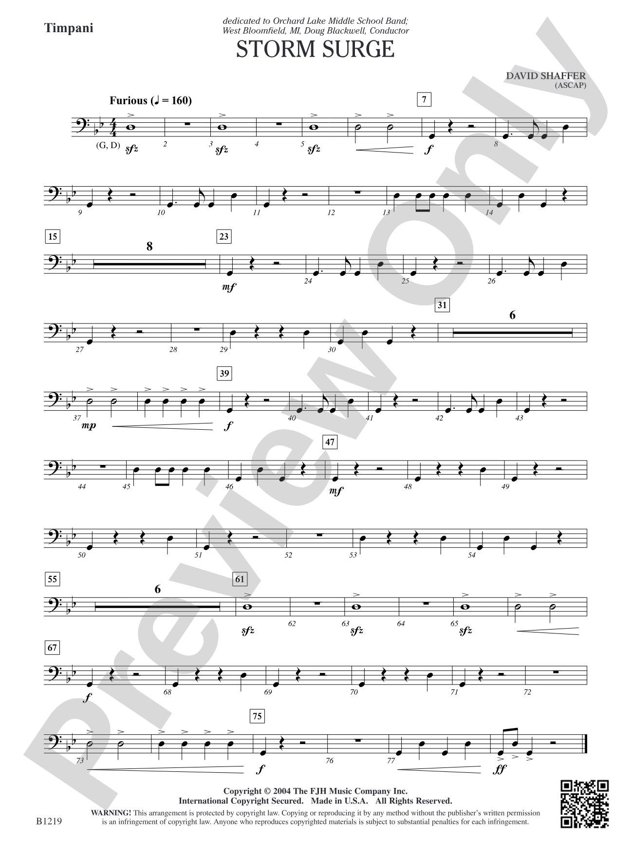 Storm Surge: Timpani