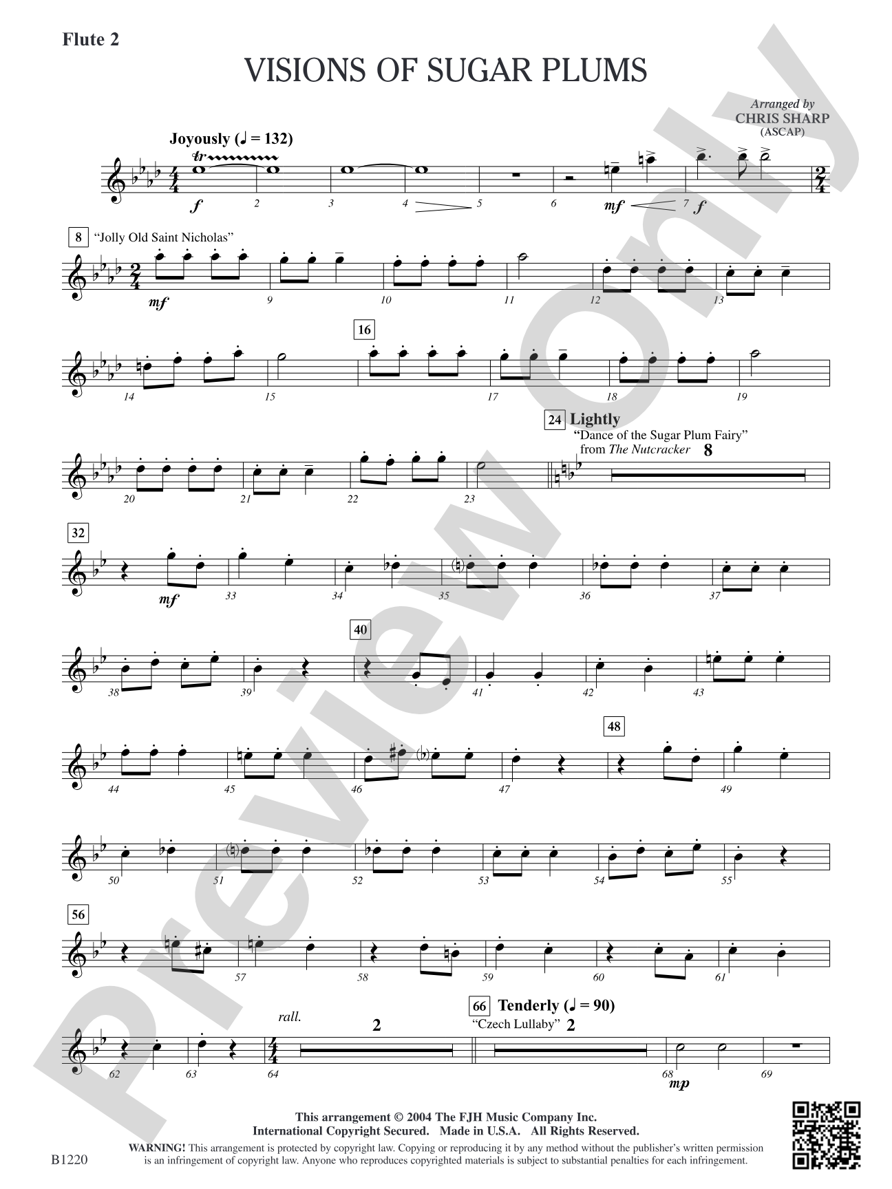 Visions of Sugar Plums: Flute 2