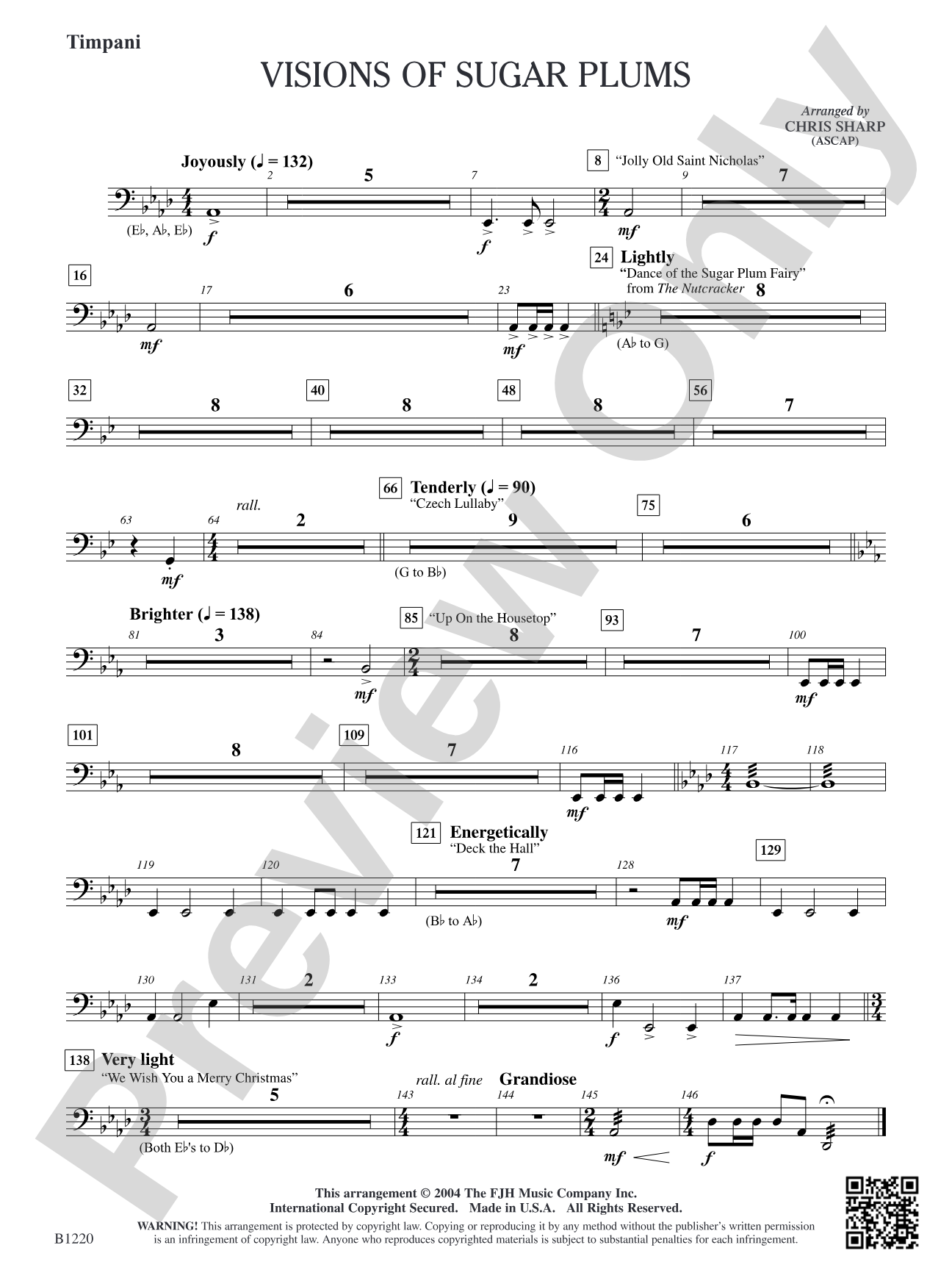 Visions of Sugar Plums: Timpani