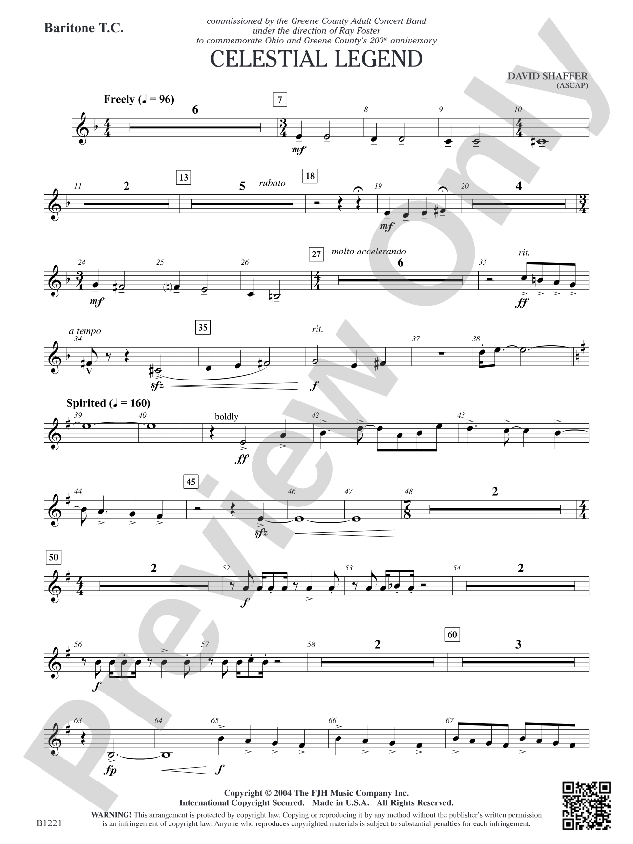 Celestial Legend: Baritone T.C.