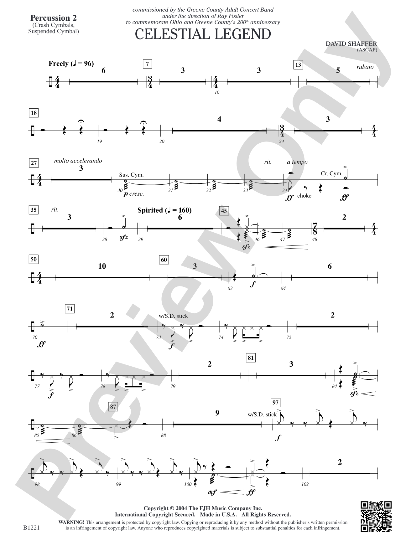 Celestial Legend: Percussion 2
