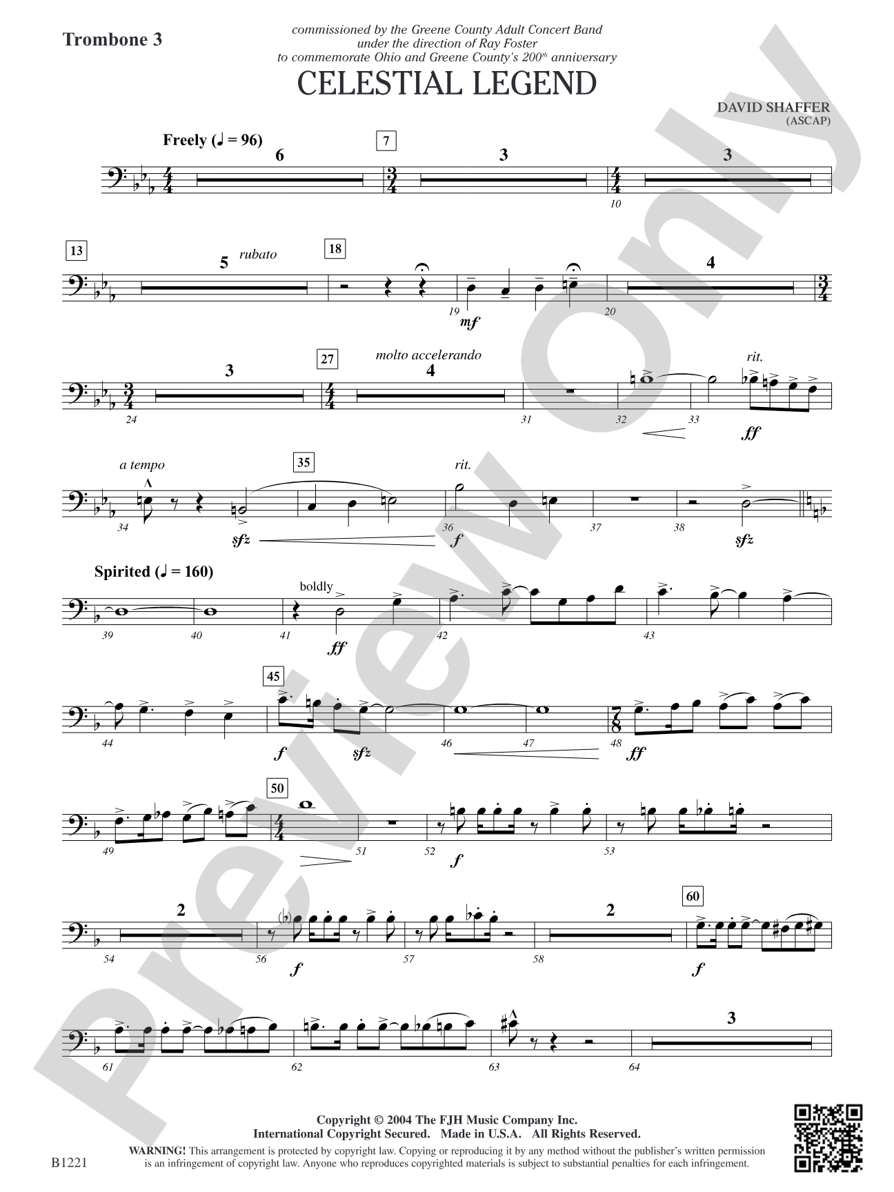 Celestial Legend: Trombone 3