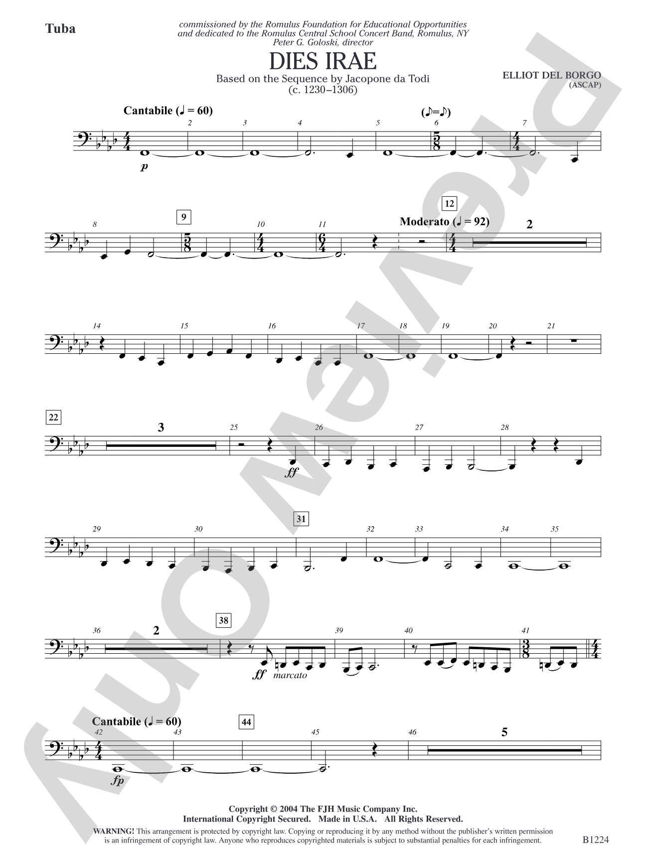 Dies Irae: Tuba