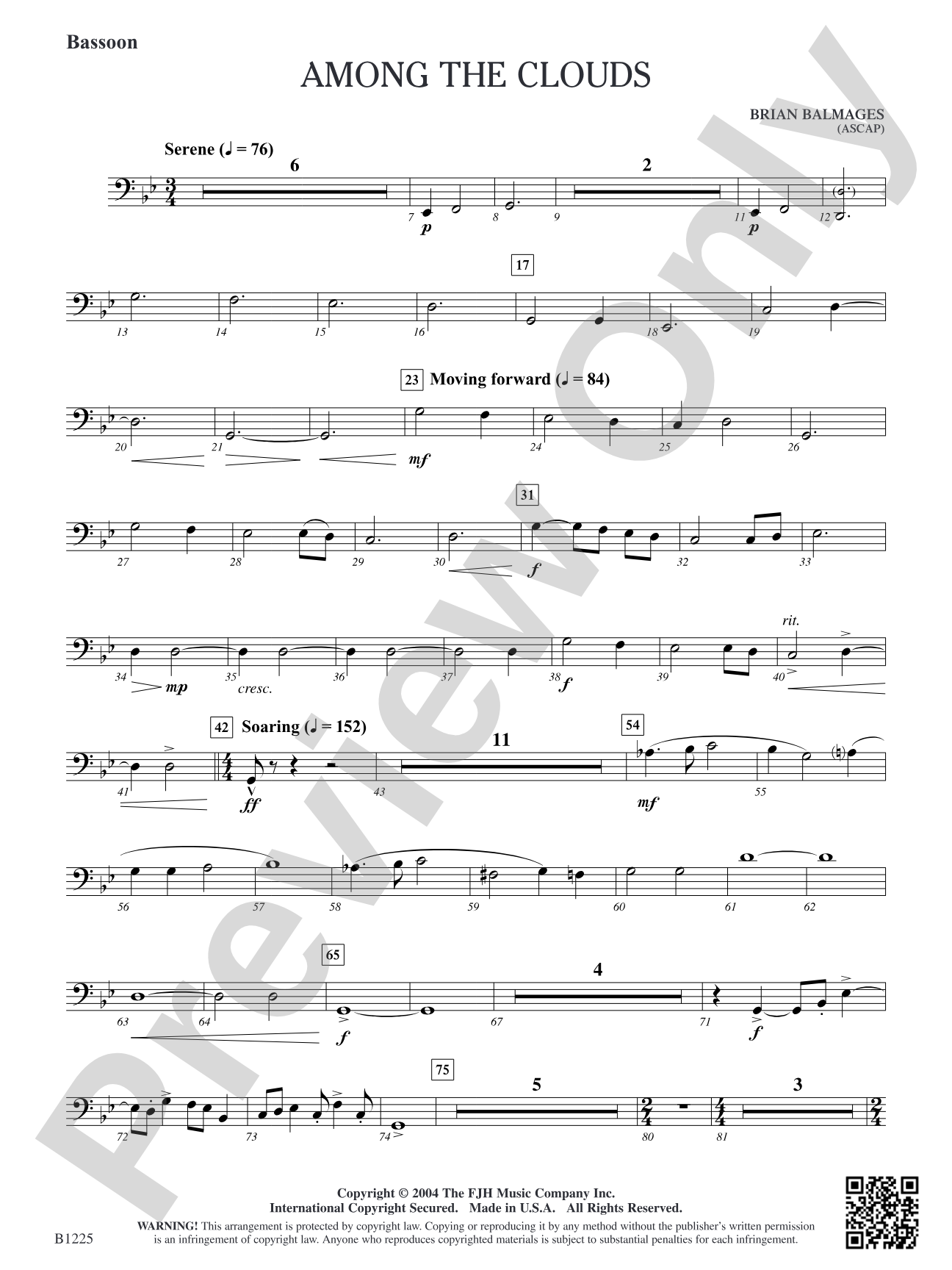 Among the Clouds: Bassoon