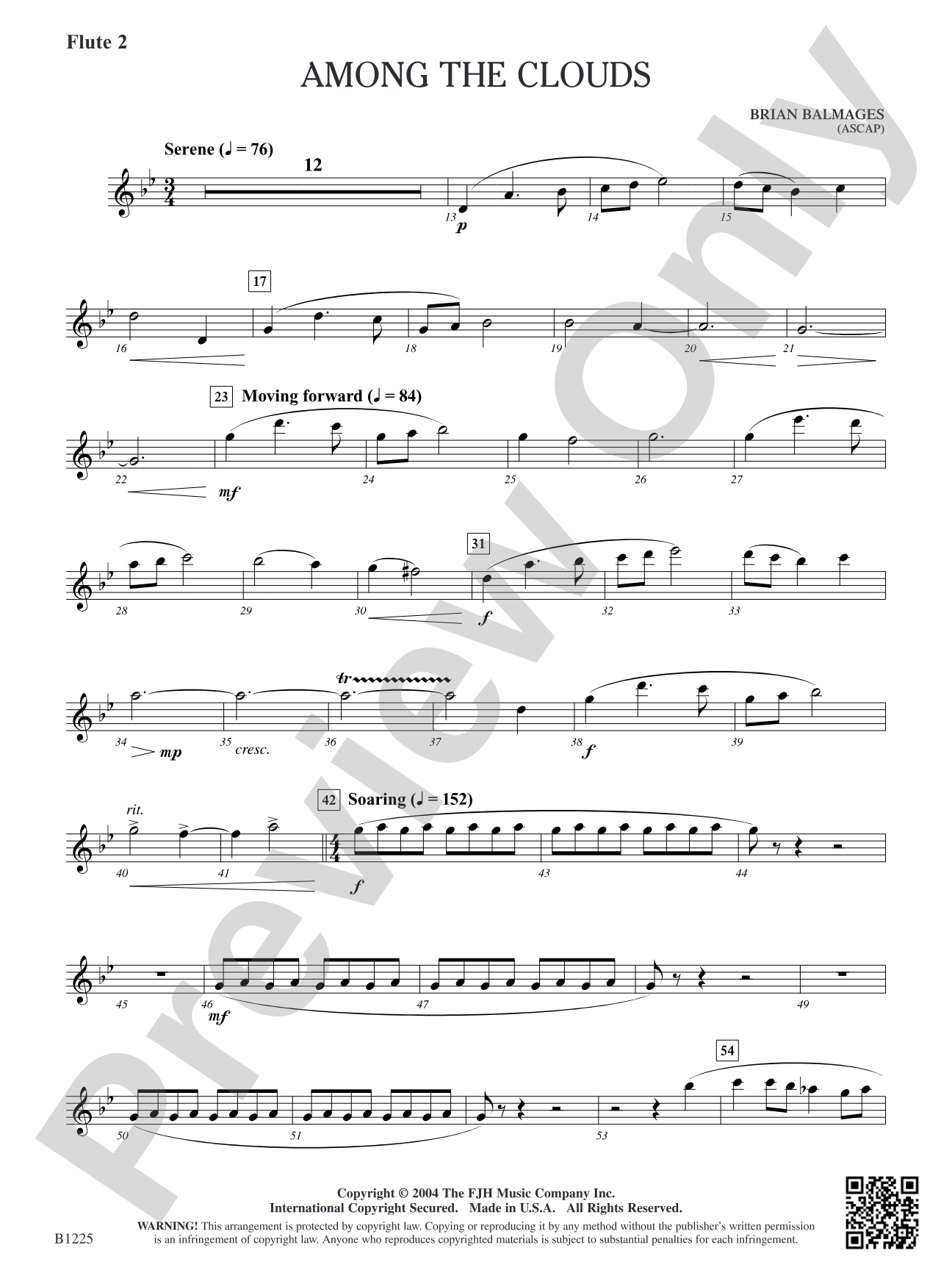 Among the Clouds: Flute 2