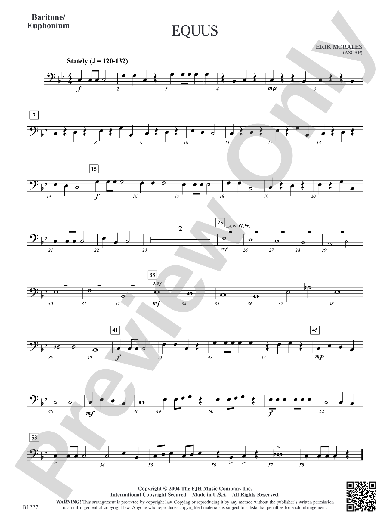Equus: Baritone/Euphonium
