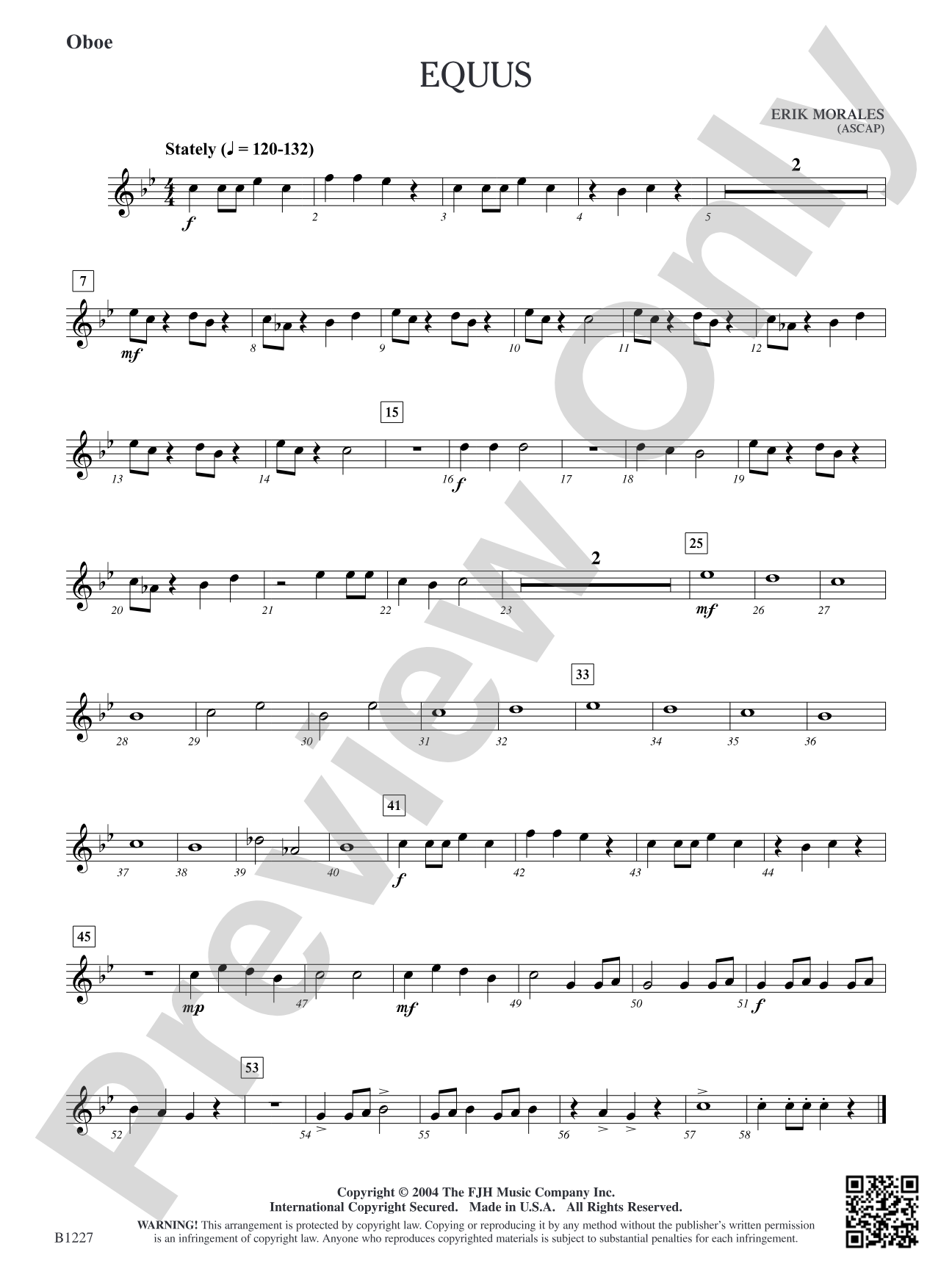 Equus: Oboe