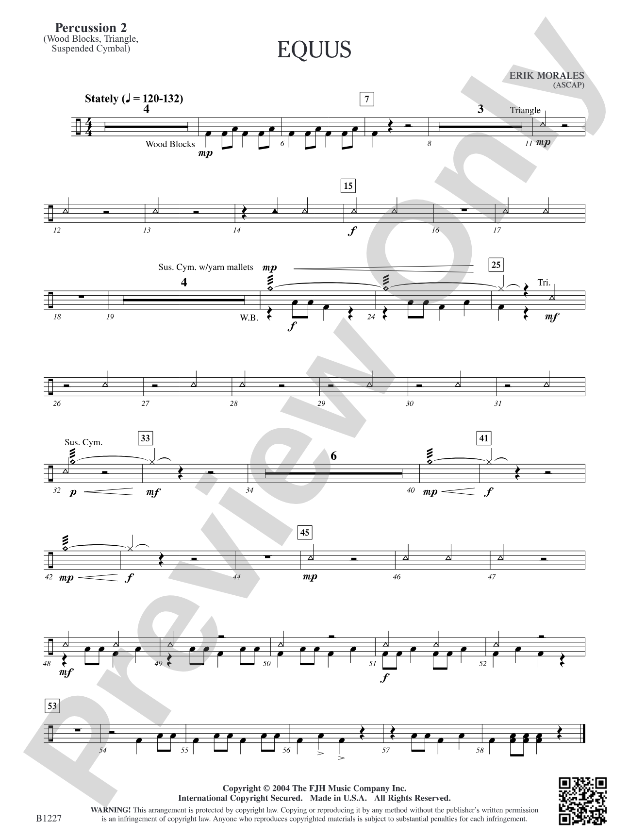 Equus: Percussion 2
