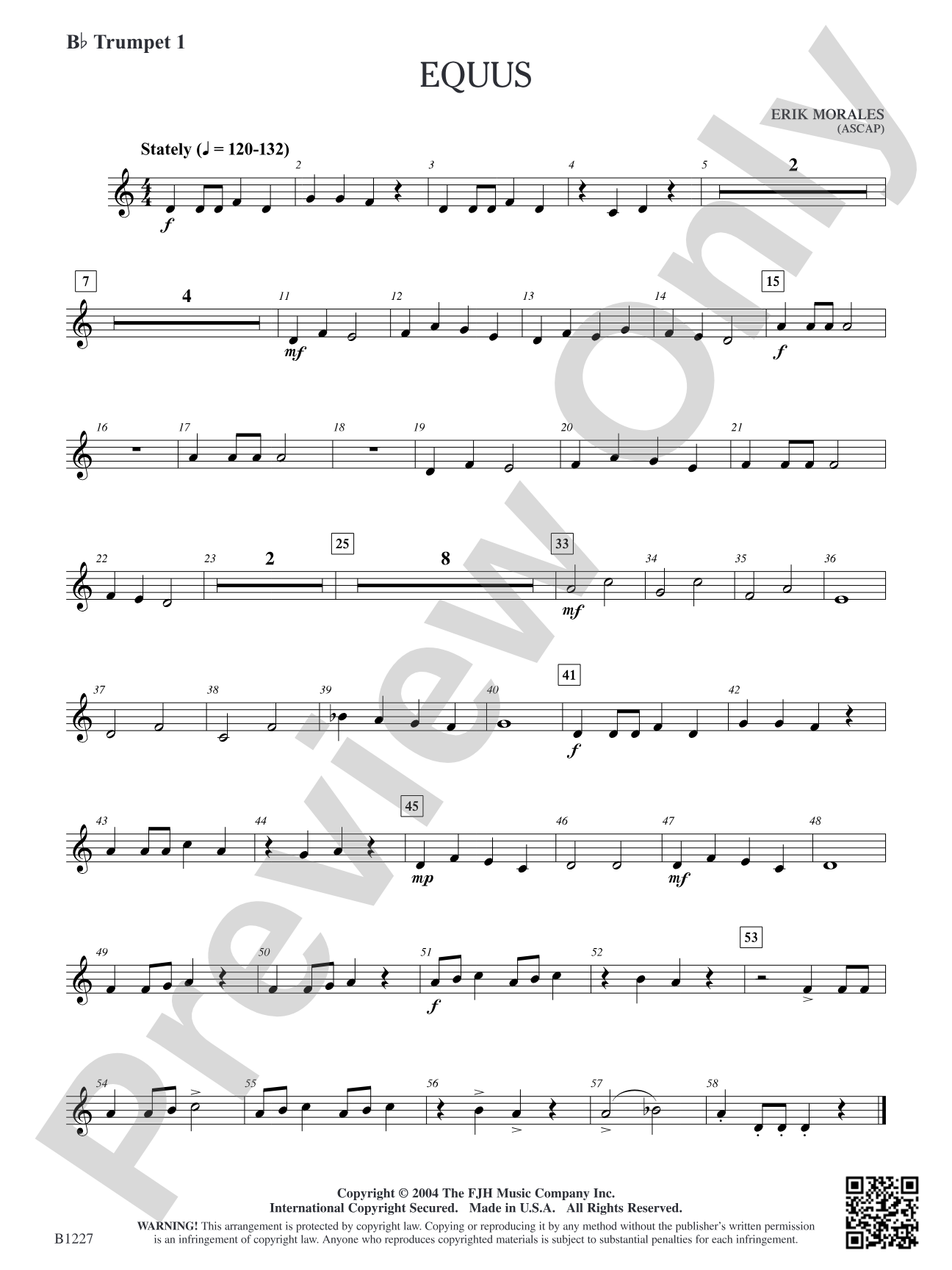 Equus: B-flat Trumpet 1