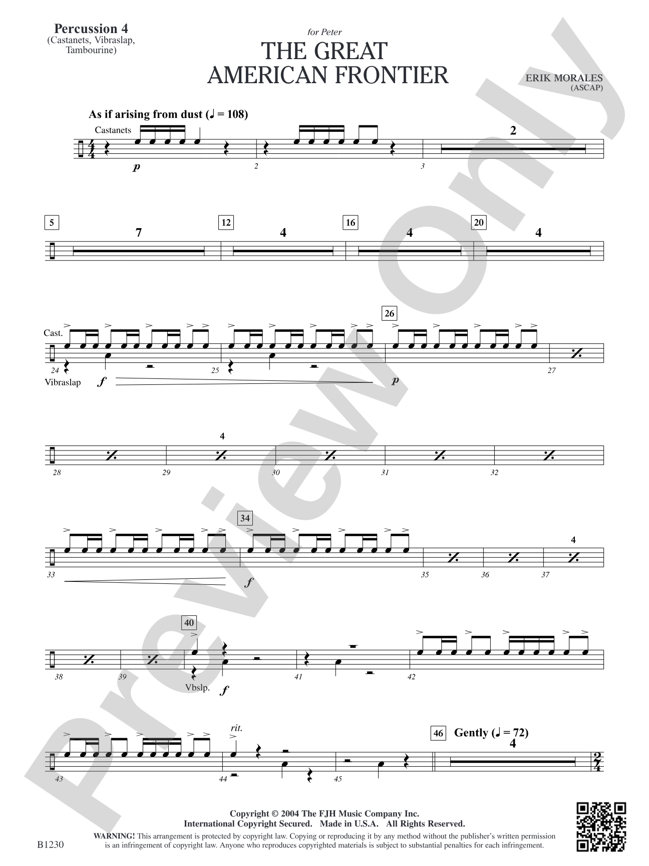 The Great American Frontier: Percussion 4