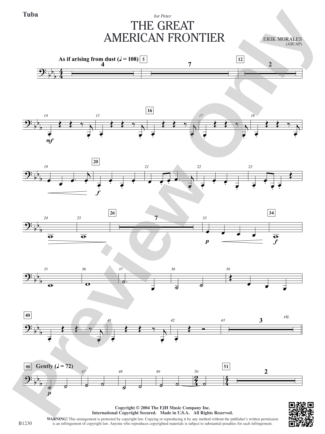 The Great American Frontier: Tuba