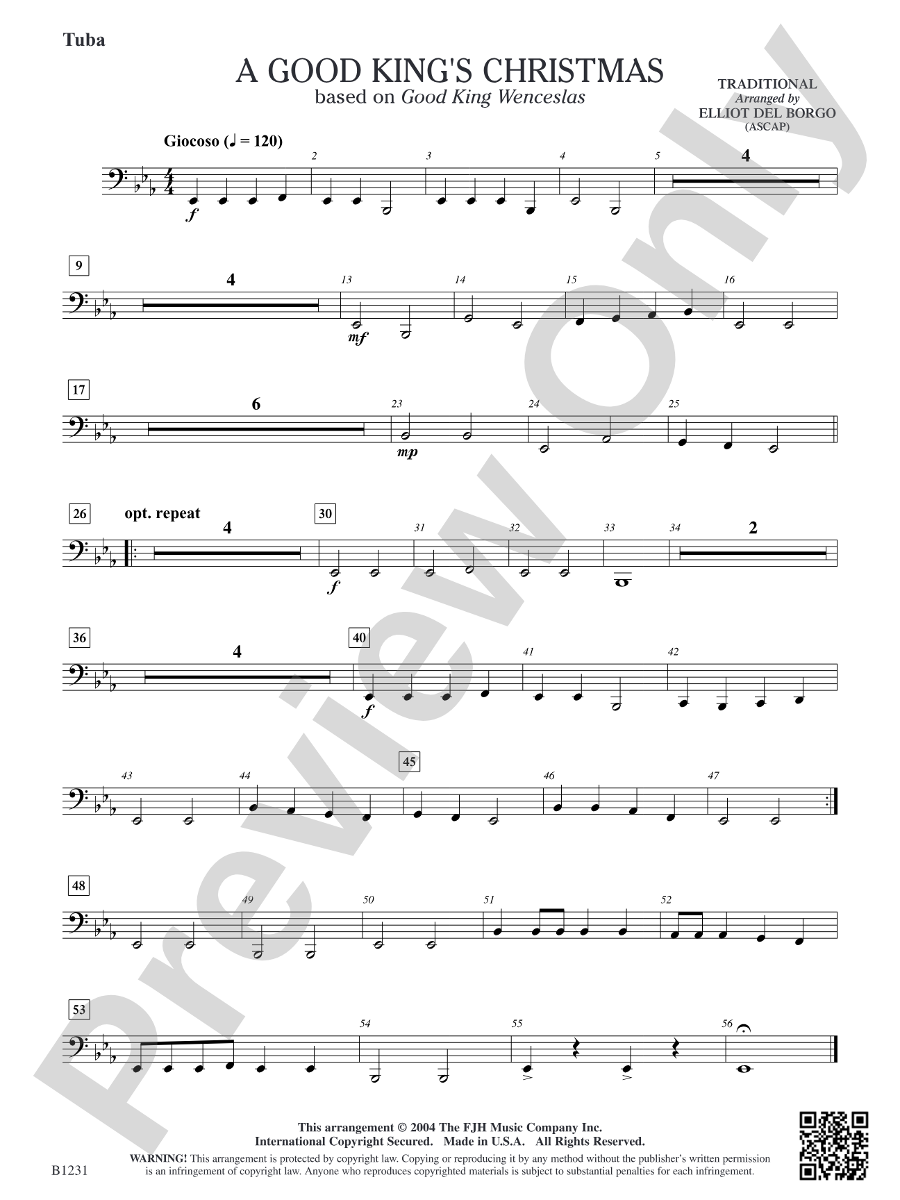 A Good King's Christmas: Tuba