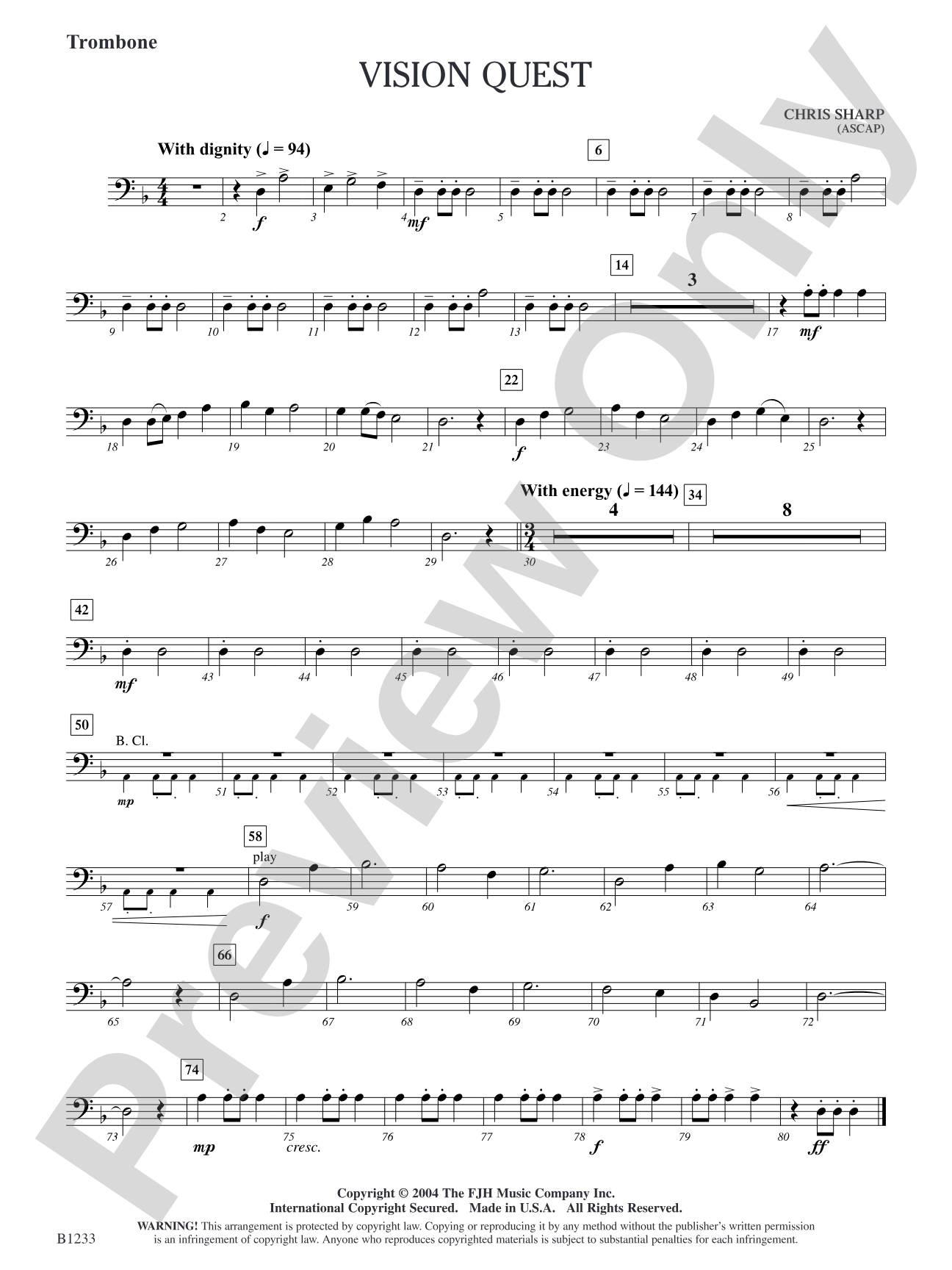 Vision Quest: Trombone