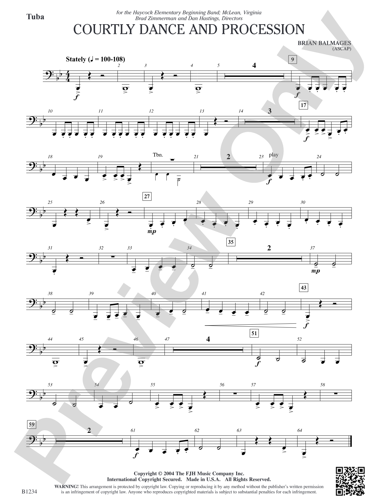 Courtly Dance and Procession: Tuba