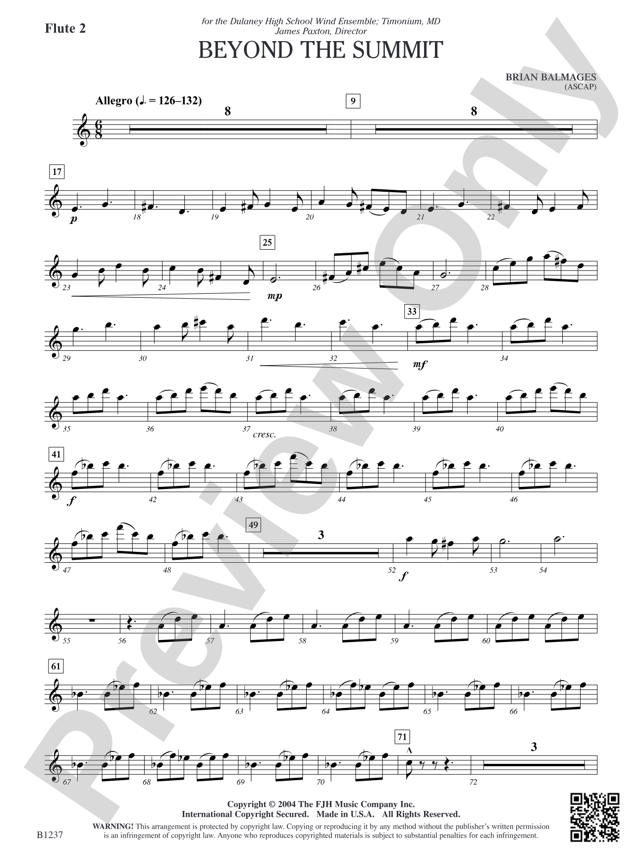 Beyond the Summit: Flute 2